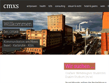 Tablet Screenshot of cmxs.de